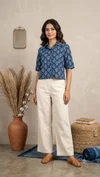 K 960 New Colors By Naisha Cotton Printed Crop Shirt
